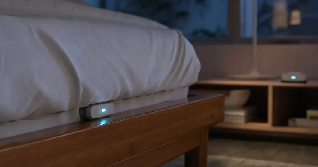 Dans votre chambre, des capteurs cherchent à mesurer le sommeil comme en