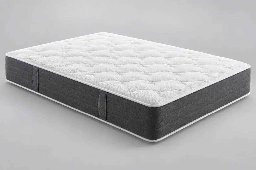 Matelas Bultex Energizing en mousse Bultex nano, 23 cm, vue de trois quarts