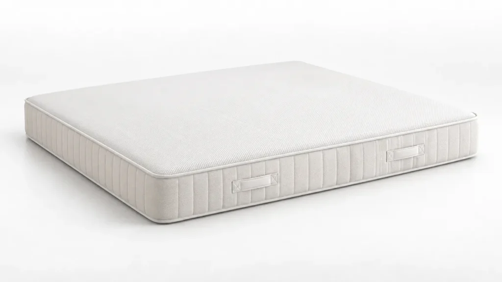 Matelas Epéda Poésie à ressorts ensachés, 25 cm, vue de trois quarts