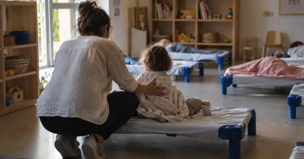 Vers 2 ans, le réveil se discute si la sieste retarde la