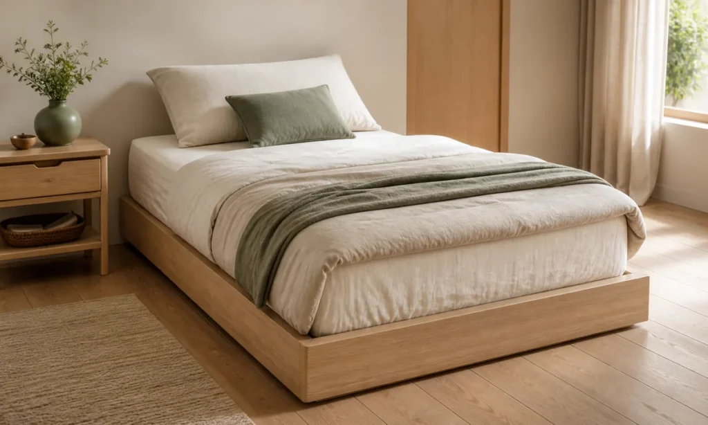 Meilleur matelas 120x200 : un lit une place et demie dans une chambre compacte