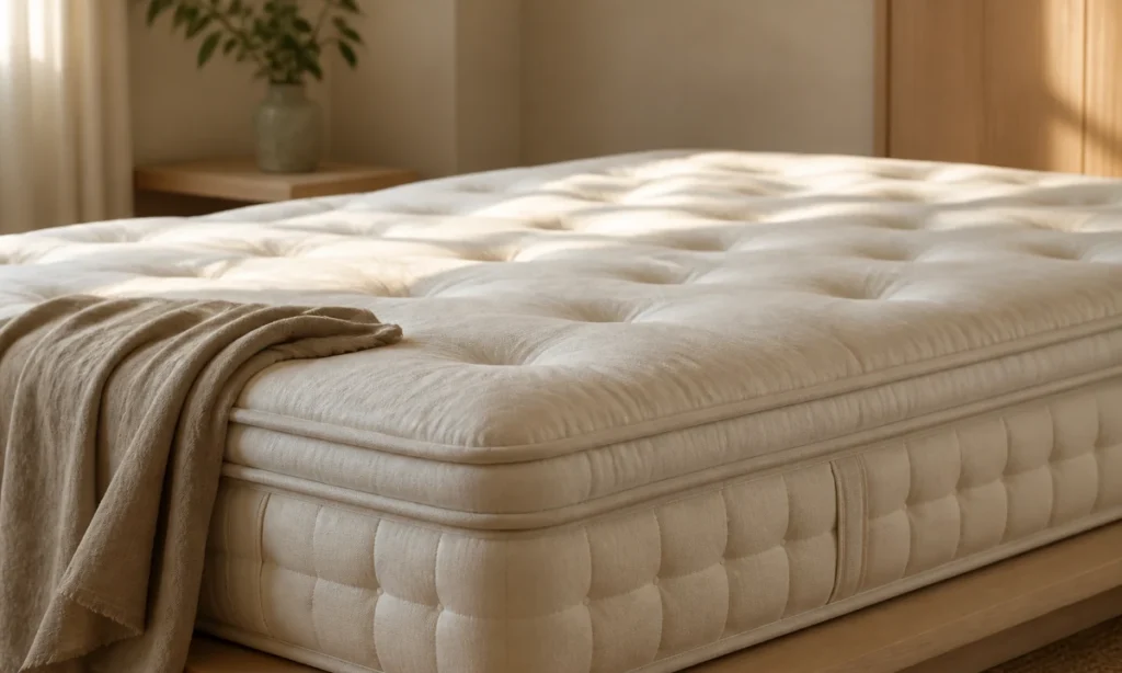 Meilleur matelas moelleux : un couchage à l'accueil enveloppant dans une chambre douce