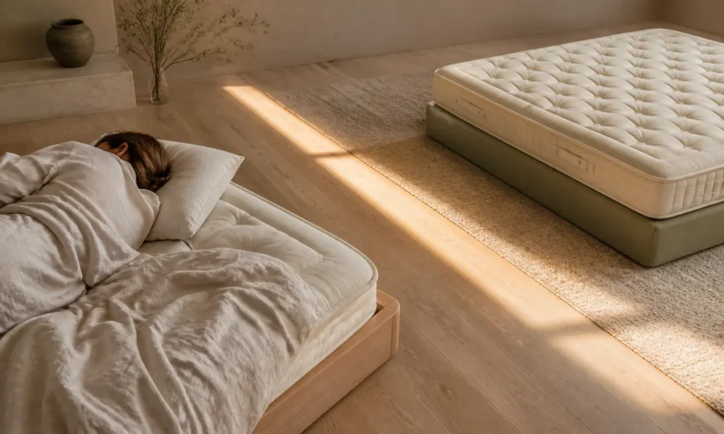 Meilleur matelas pour dormir sur le côté : deux couchages comparés