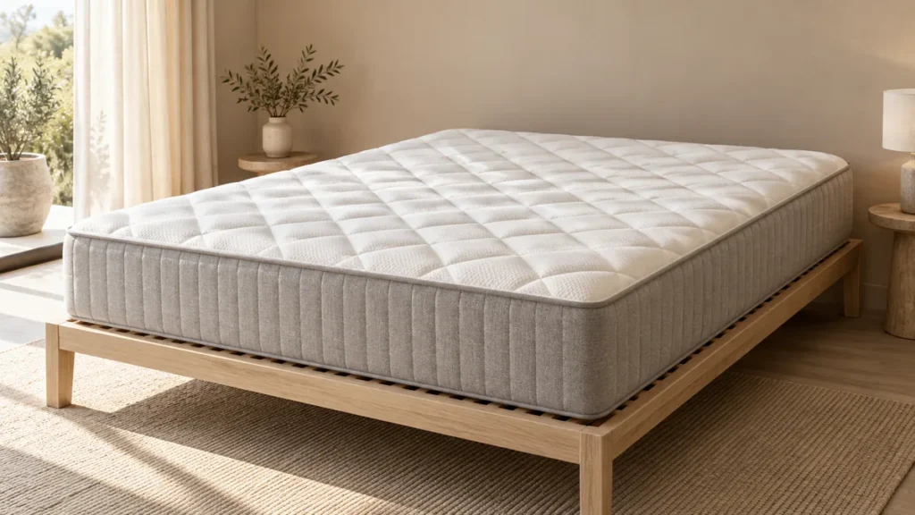 Matelas Naturalex Exclusive en mousse, 30 cm, vue de trois quarts
