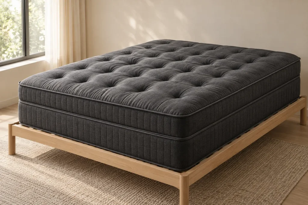 Matelas Tempur PRO Luxe en matériau TEMPUR, 32 cm, vue de trois quarts